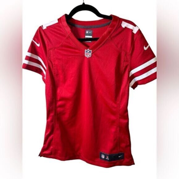 NWOT NIKE NFL Red White On Field Football Jersey #1- NCAA -  Size Small - Picture 1 of 7